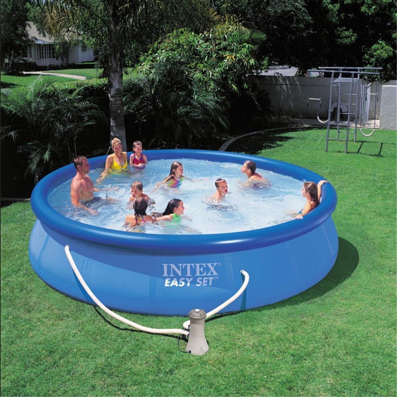 Piscina cu pompa de filtrare Softside, 9792 L, 475x84 cm, polivinil - imagine 5